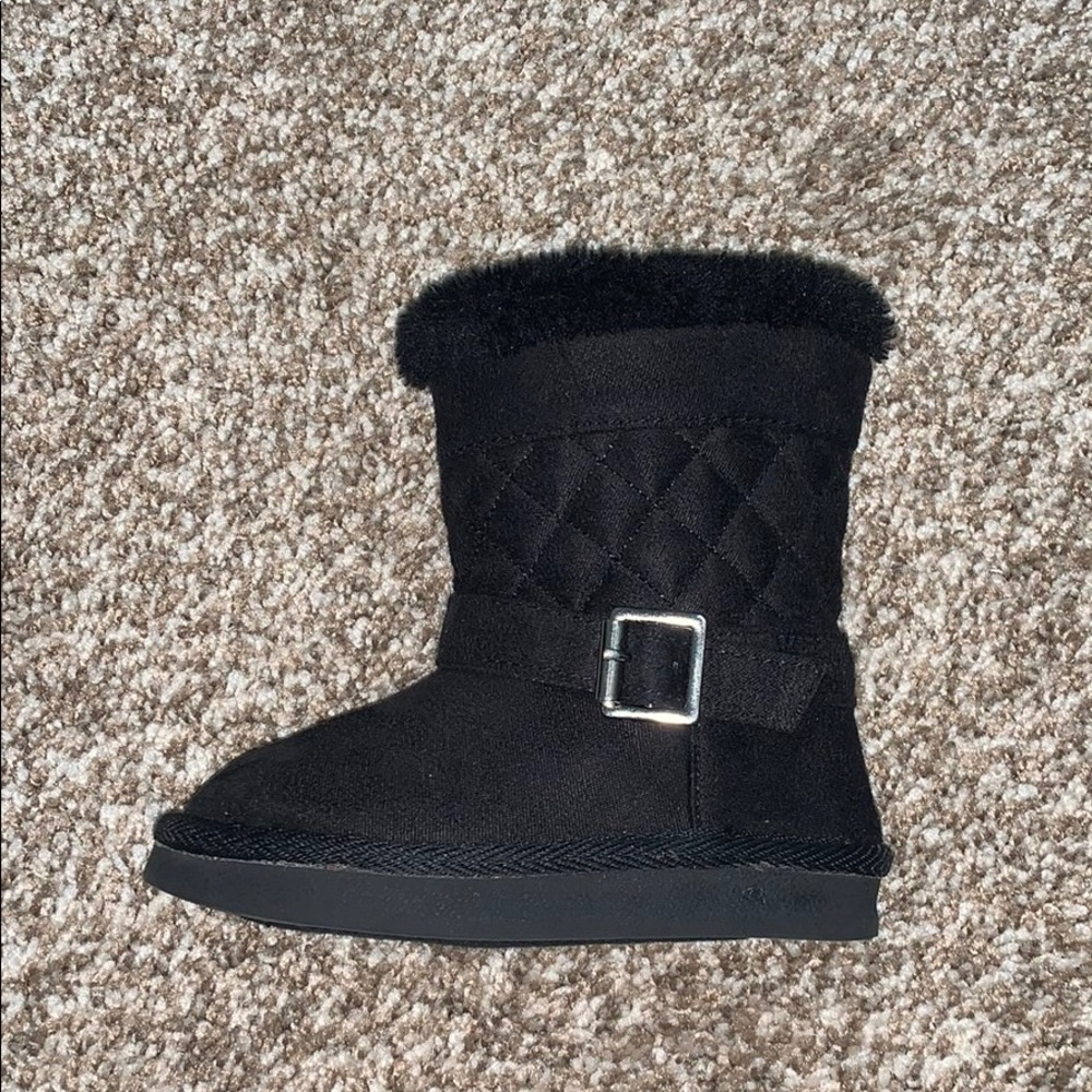Toddler Girls Size 6 Black Boots